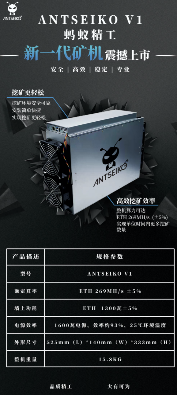 蚂蚁精工V1 ANTSEIKOV1