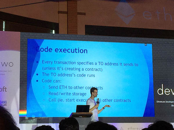 DEVCON2：Vitalik Burtin-25分钟介绍以太坊
